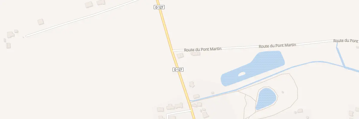 Plan du 34 Rte du Pont Martin à Ballots