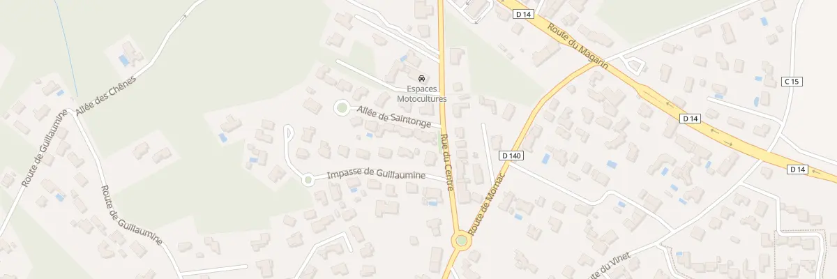 Plan du 87A Rue du Centre à Breuillet