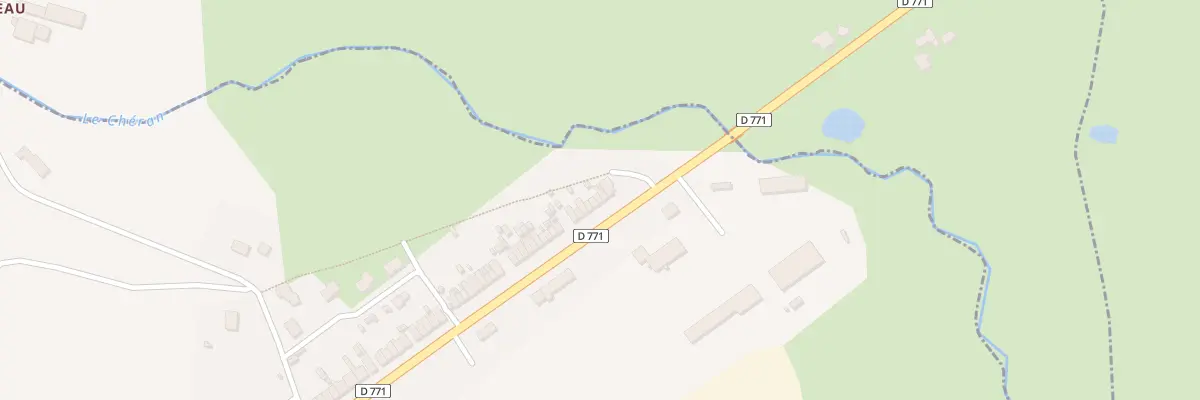 Plan du 87 Rue de Craon à Renazé