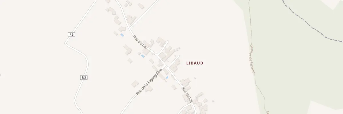 Plan du 59 Rue du lac à La Réorthe