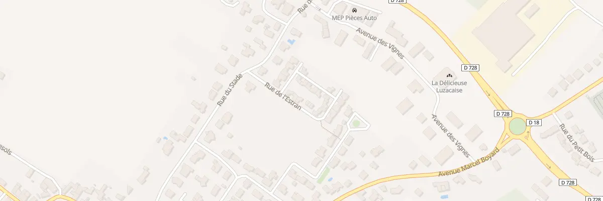 Plan du 5 Rue de L’Estran à Saint-Just-Luzac