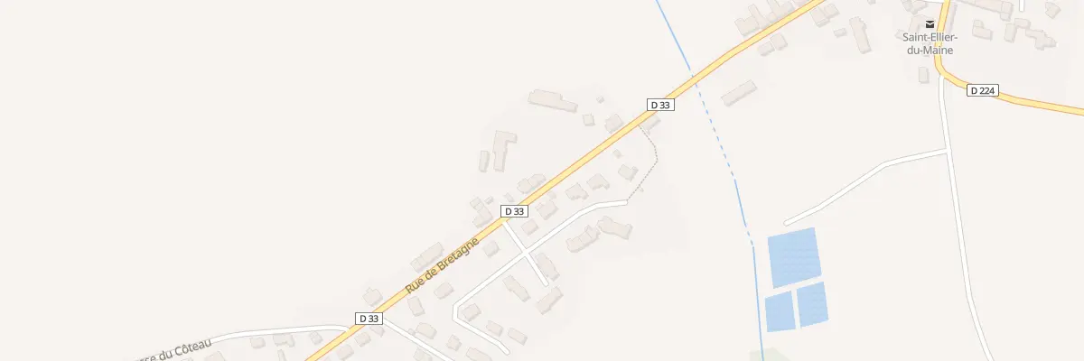 Plan du 17 Rue de Bretagne à Saint-Ellier-du-Maine