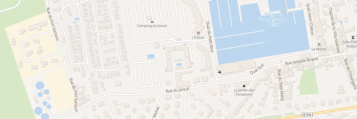 Plan du 8 Rue du Joncal à Grandcamp-Maisy