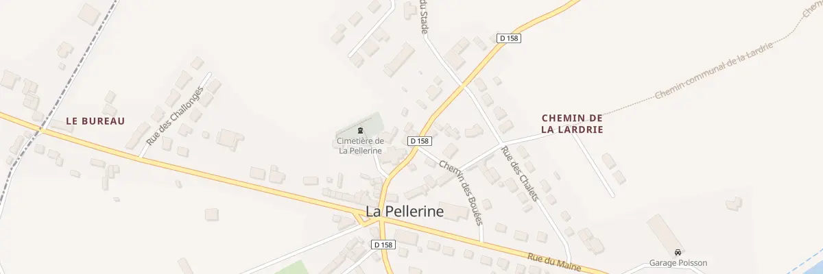 Plan du 26 Rue de Normandie à La Pellerine