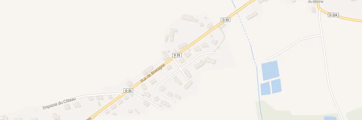 Plan du 9 Lot du Bureau à Saint-Ellier-du-Maine