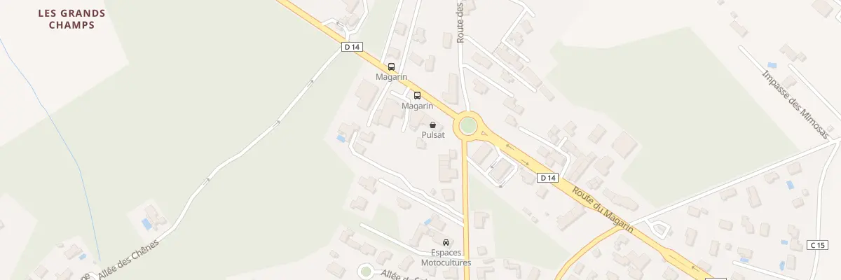 Plan du 17 Rte du Magarin à Breuillet