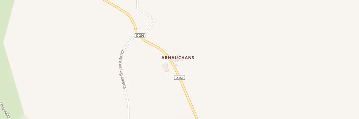 Plan du 5549 Arnauchaus Est à Arancou
