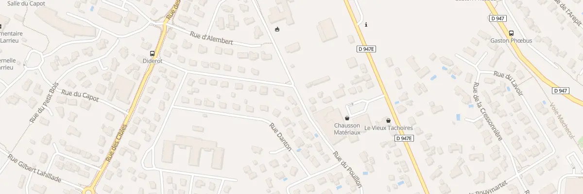 Plan du 291 Rue du Pouillon à Saint-Paul-lès-Dax