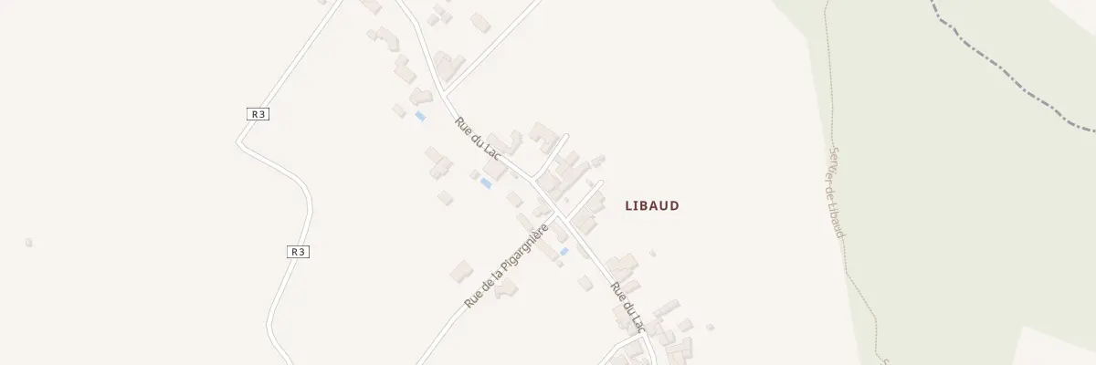 Plan du 53 Rue du lac à La Réorthe