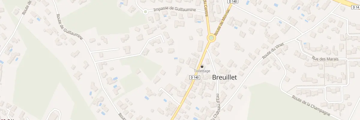 Plan du 65B Rue du Centre à Breuillet