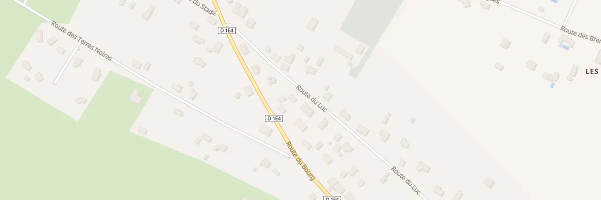 Plan du 8 Rte du Luc à Talais