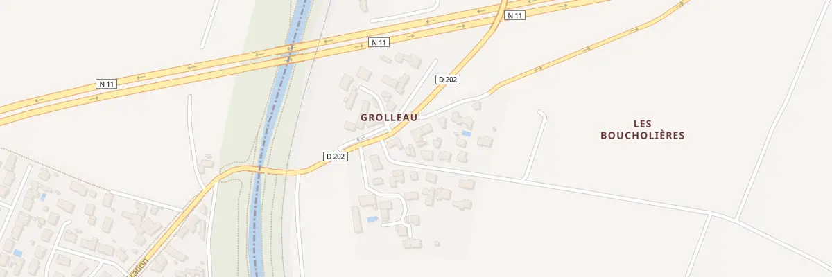 Plan du 12 Rue de Grolleau à Sainte-Soulle