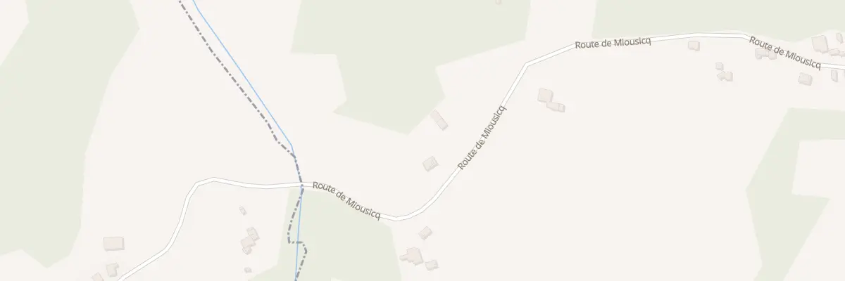 Plan du 852 Rte de Miousicq à Gaas
