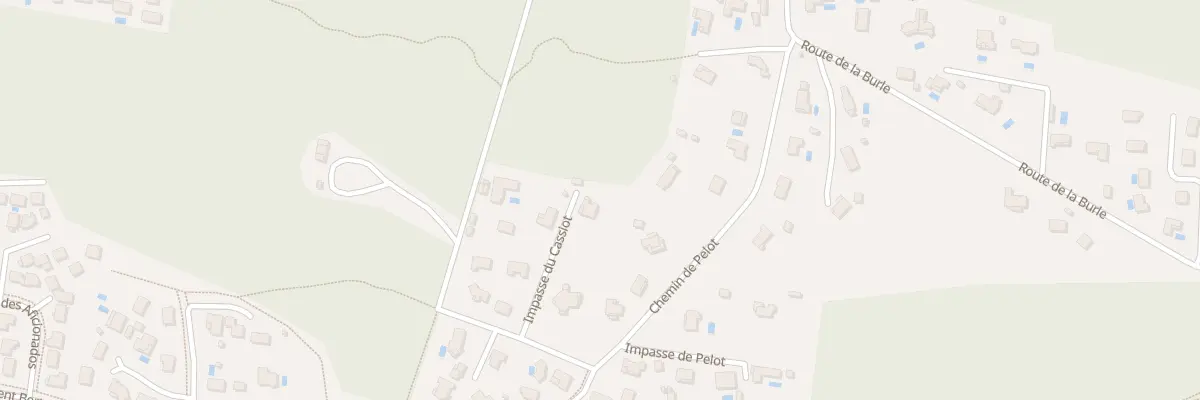 Plan du 110 Imp du Cassiot à Parentis-en-Born