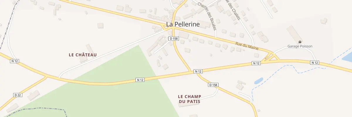 Plan du 3 Rue d’Anjou à La Pellerine