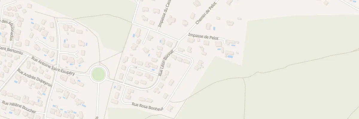 Plan du 357 Rue Rosa Bonheur à Parentis-en-Born