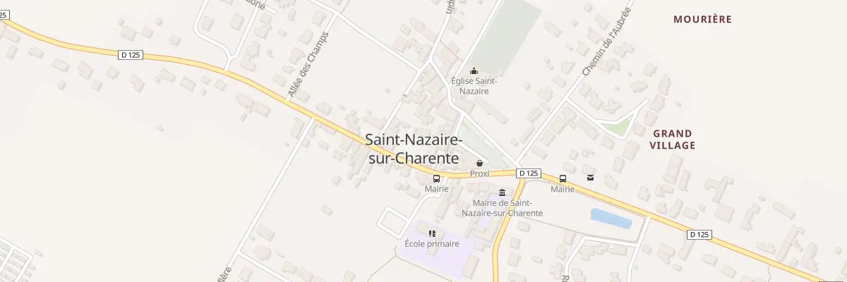 Plan du 10 Rue du Bourg à Saint-Nazaire-sur-Charente
