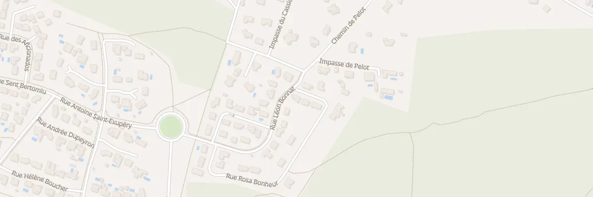Plan du 377 Rue Rosa Bonheur à Parentis-en-Born