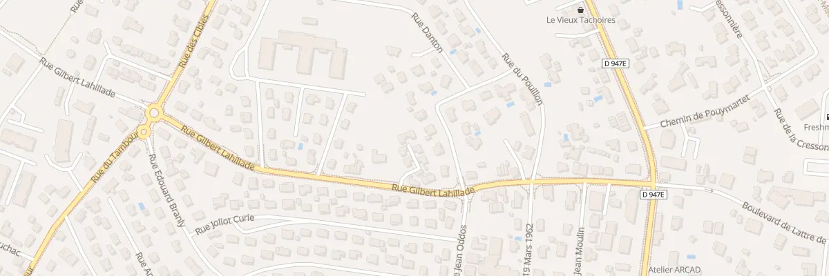 Plan du 314D Rue Gilbert Lahillade à Saint-Paul-lès-Dax