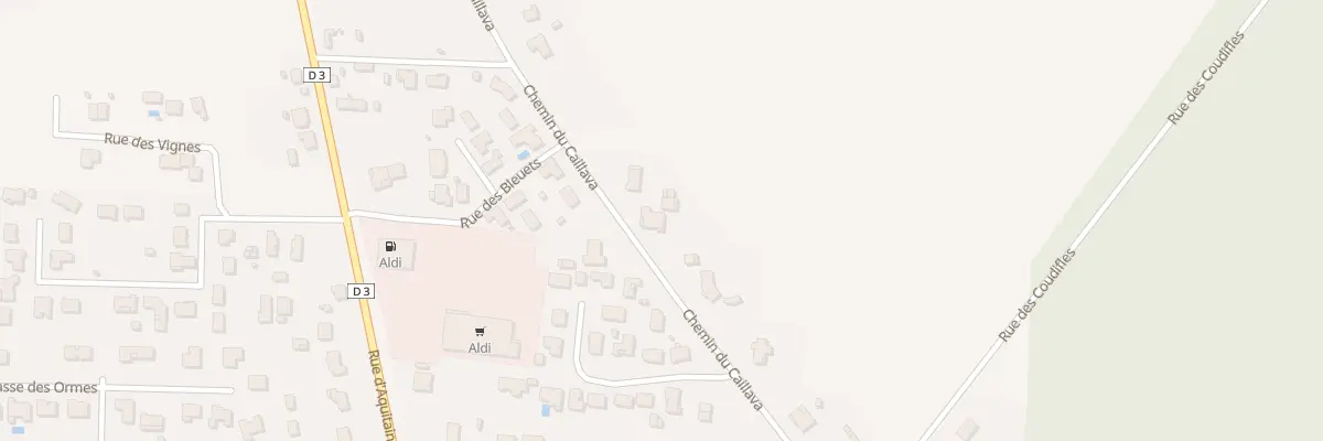 Plan du 30 Rue du Caillava à Hourtin