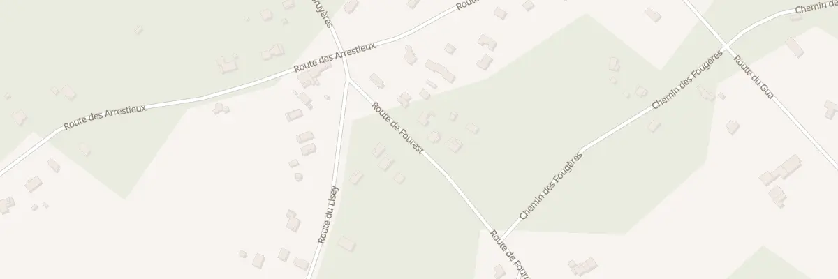 Plan du 5 Rte de Fourest à Vensac