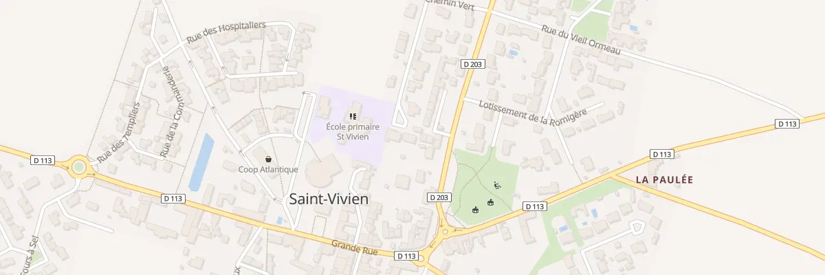 Plan du 5 Imp des Quatre Vents à Saint-Vivien