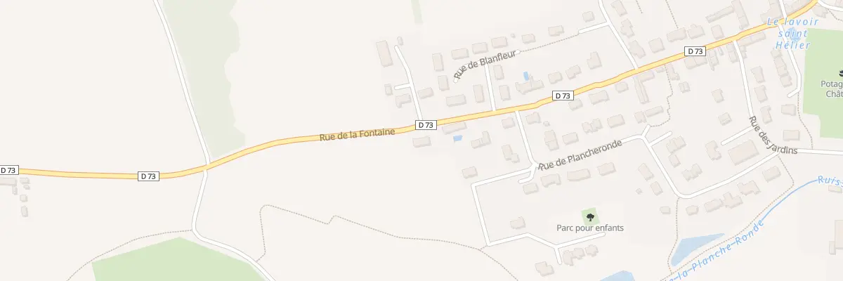 Plan du 41 Rue de la fontaine à Challain-la-Potherie