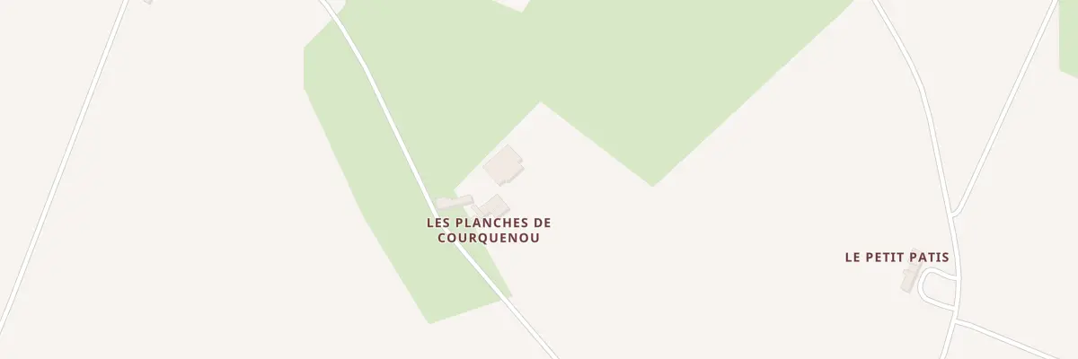 Plan du 1 Les Planches de Courquenou à Juvigné