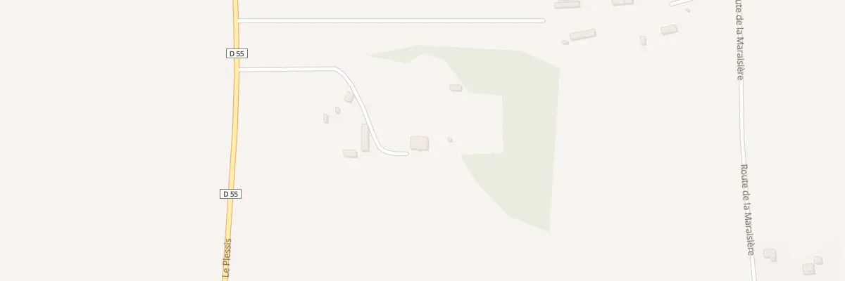 Plan du 2 Rte de Juvigny - Chevreville à Grandparigny