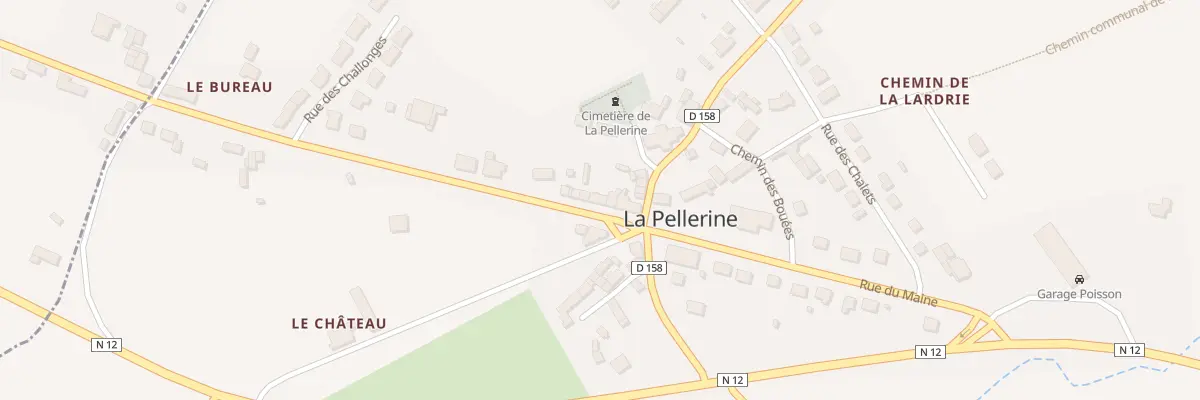 Plan du 6 Rue de Bretagne à La Pellerine