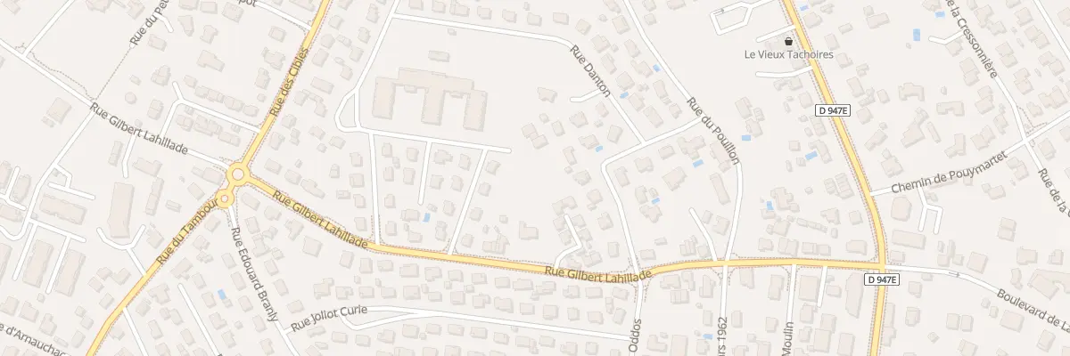 Plan du 2 Rue Robespierre à Saint-Paul-lès-Dax