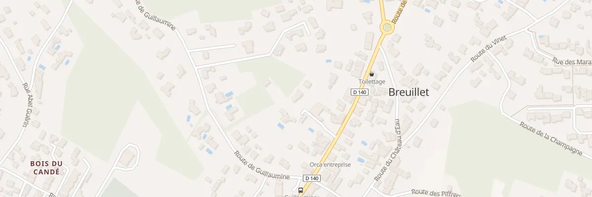 Plan du 3 All de la Cognasse à Breuillet