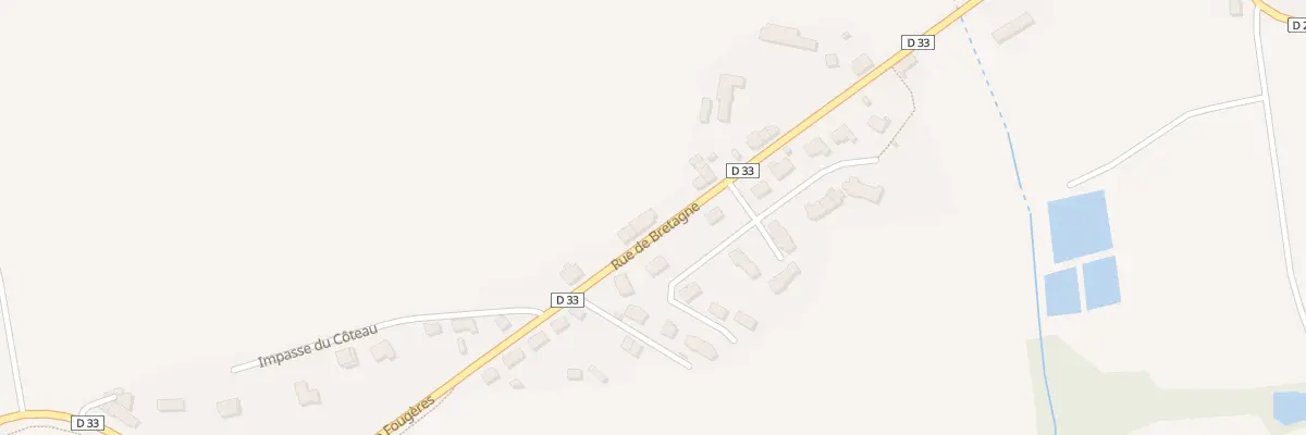 Plan du 25 Rue de Bretagne à Saint-Ellier-du-Maine