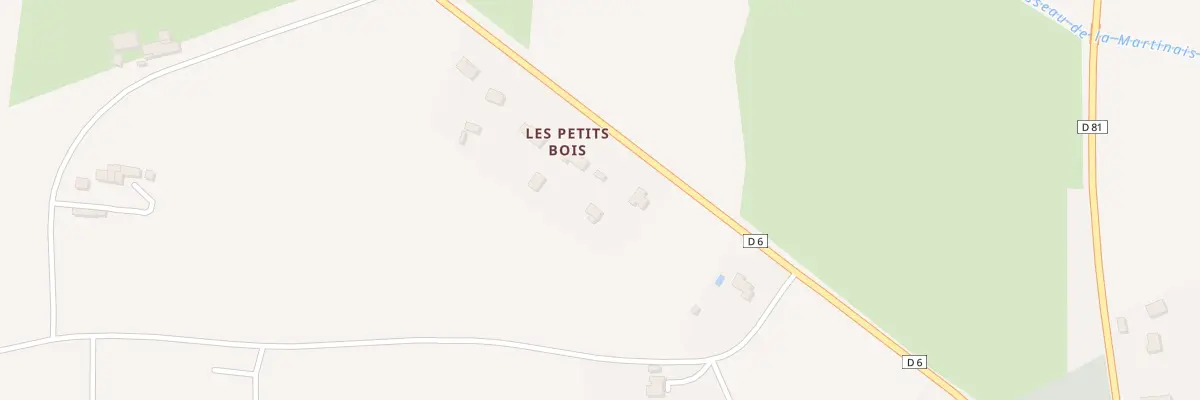 Plan du 5425 Le Petit Bois à Challain-la-Potherie