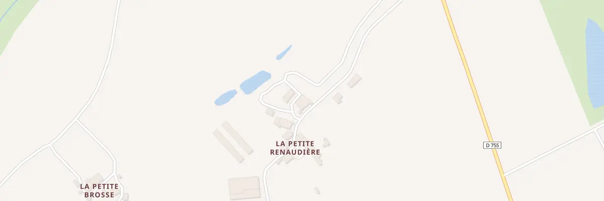 Plan du 2 La Petite Renaudière à La Gaubretière