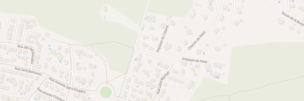 Plan du 21 Imp du Cassiot à Parentis-en-Born