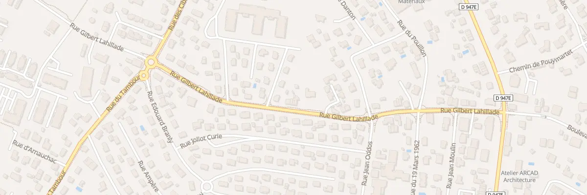 Plan du 374 Rue Gilbert Lahillade à Saint-Paul-lès-Dax