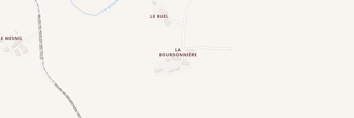 Plan du 54 Che de la Bourdonnière à Saint-Ellier-du-Maine