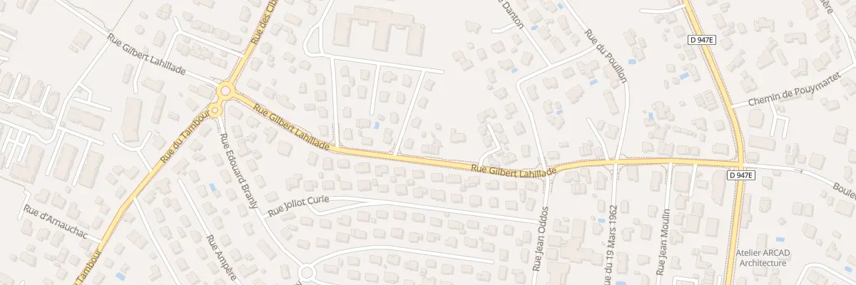 Plan du 378 Rue Gilbert Lahillade à Saint-Paul-lès-Dax