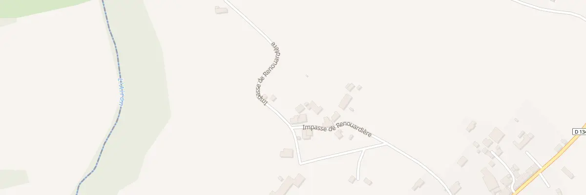 Plan du 350 Imp de la Renouardiere à Savigny-le-Vieux