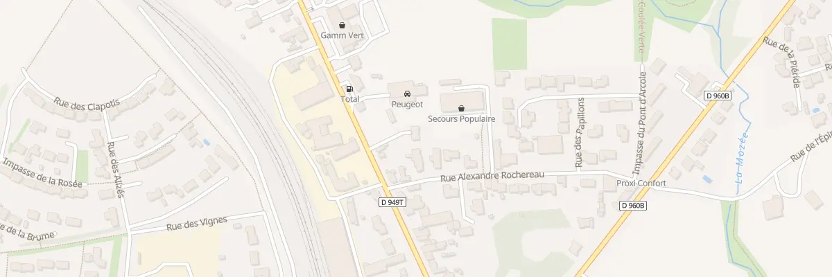Plan du 40 Av Monseigneur Batiot à Chantonnay