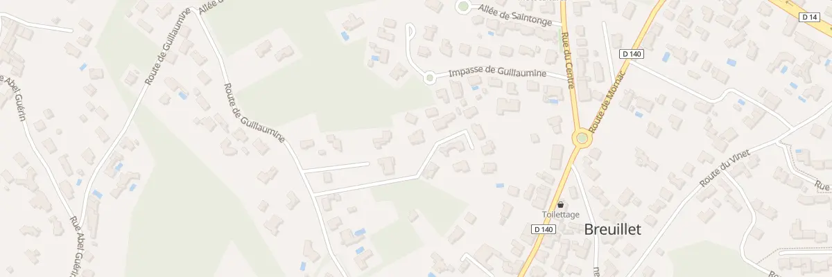 Plan du 3 Imp des Châtaigniers à Breuillet