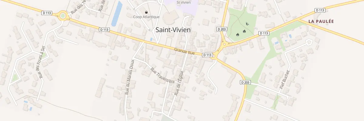 Plan du 6 Rue de l’Eglise à Saint-Vivien