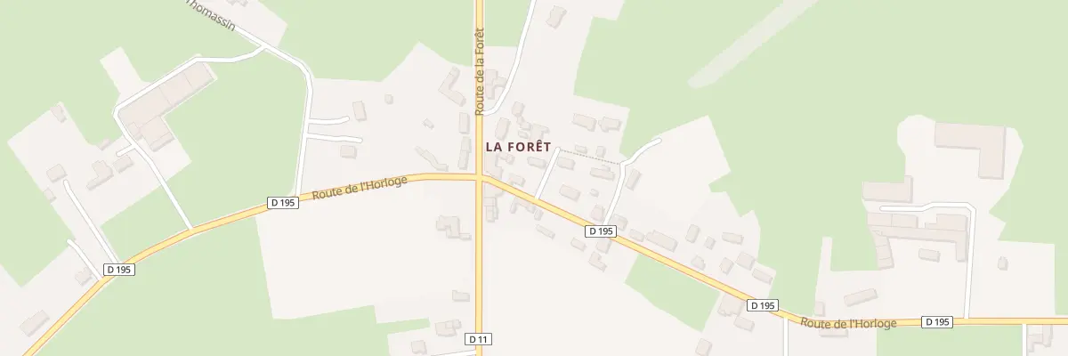 Plan du 203 Rte de l’Horloge à Isigny-sur-Mer