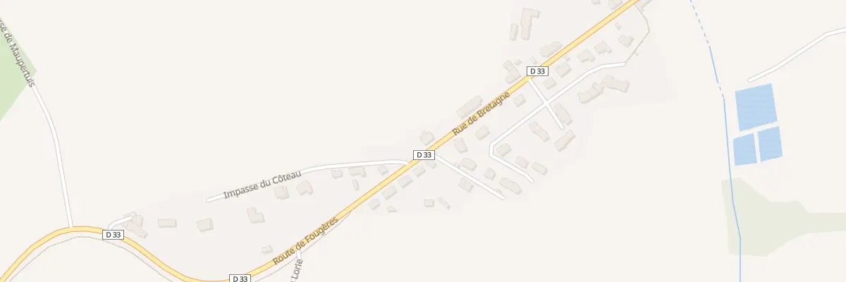 Plan du 31 Rue de Bretagne à Saint-Ellier-du-Maine