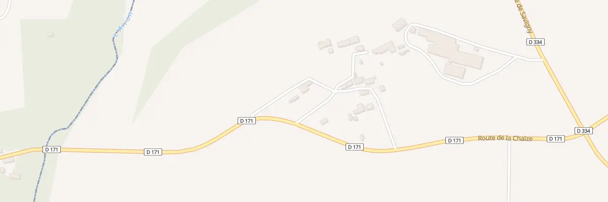 Plan du 5025 La Morissais à Moulines