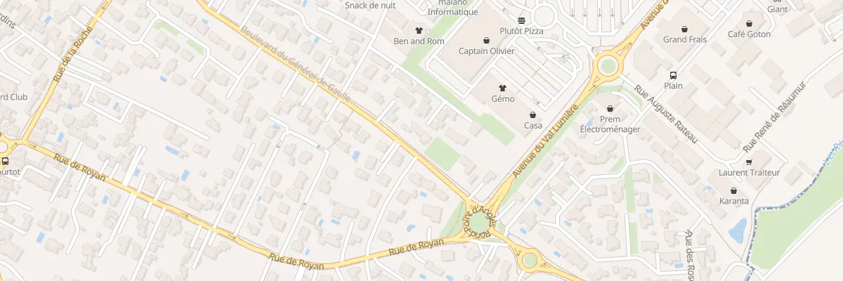 Plan du 66T Bd Gen de Gaulle à Vaux-sur-Mer
