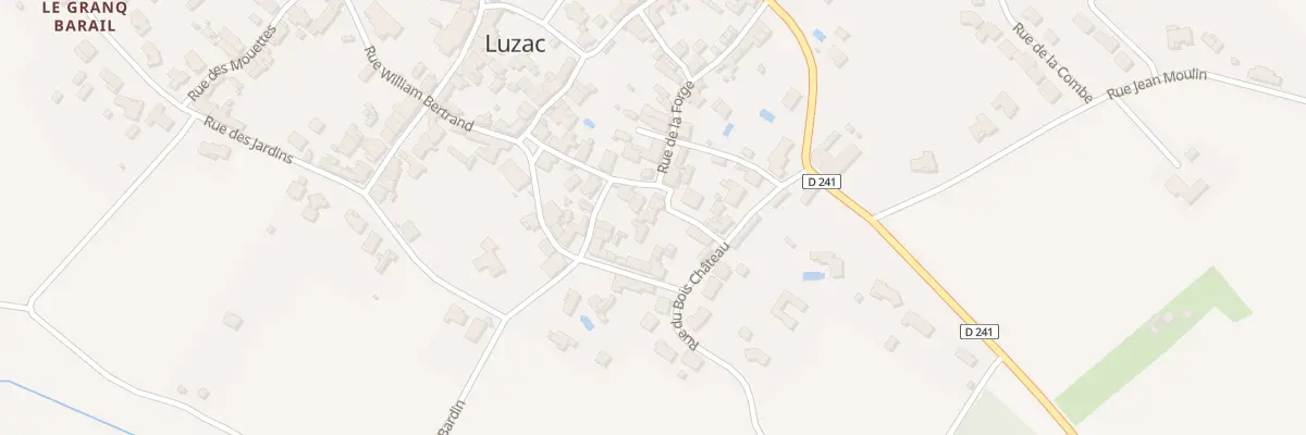 Plan du 27 Rue de la Forge à Saint-Just-Luzac
