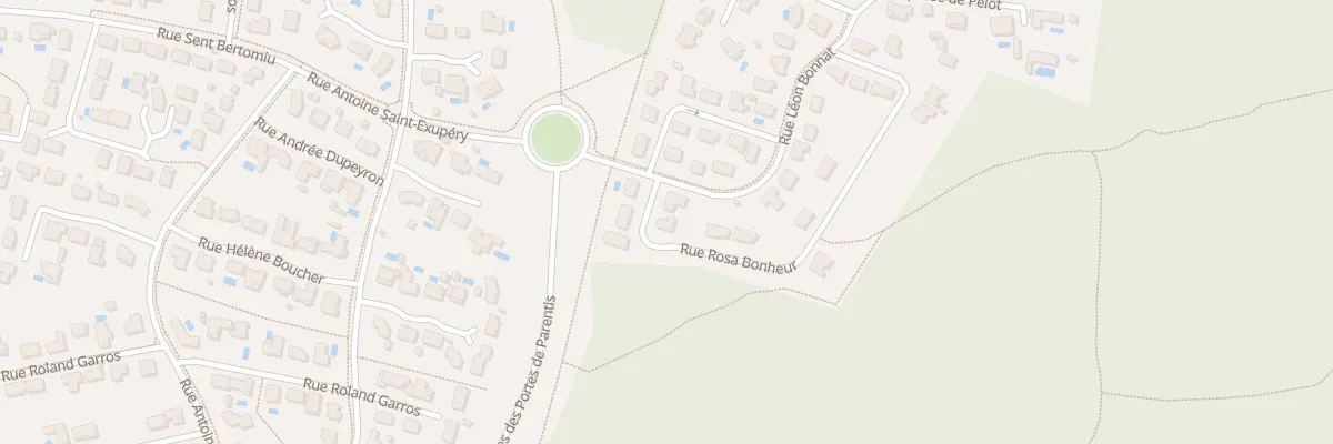 Plan du 27 Rue Rosa Bonheur à Parentis-en-Born