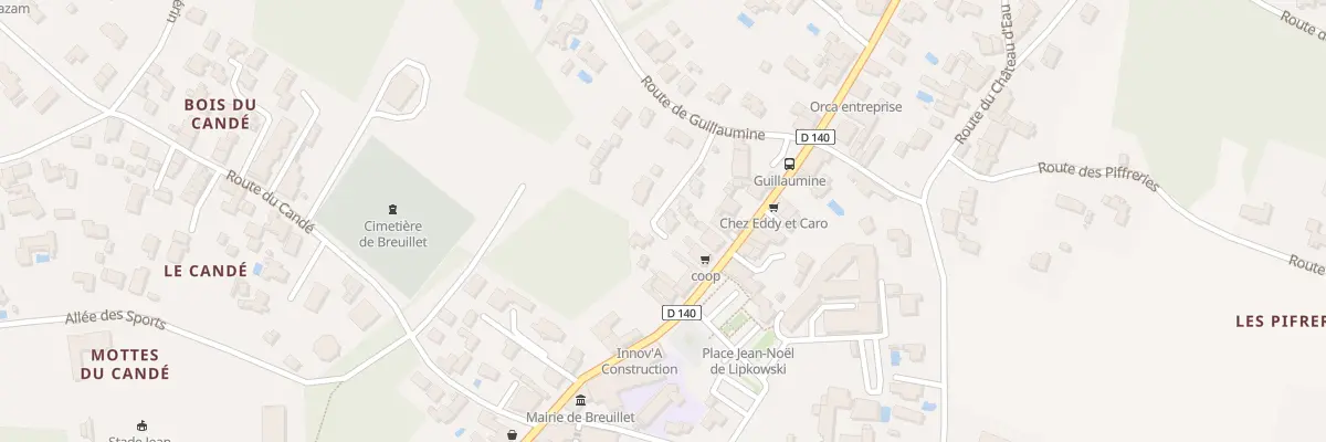 Plan du 4 Imp Jean Zay à Breuillet